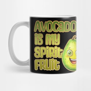 Avocado is My Spirit Fruit Mug